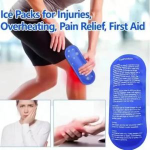 1/6pcs Insulin Gel Ice Bag Reusable Cooling Bag Refrigerated Ice Strip Cold Insulation Ice Pack for Pain Relief Medicine Storage