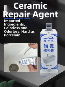 CUTORIN | Crack Repair & Filling Adhesive for Ceramic Tiles Enamel Pots Sinks Porcelain Bathtubs Toilets