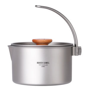 Rover Camel | Portable Lightweight Titanium Outdoor Soup Pot