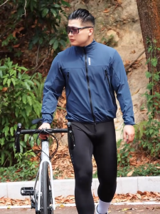 WOSAWE Bike Jacket Men Women Lightweight Waterproof Windproof Breathable Sports Cycling Tops