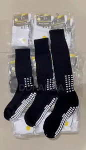 ถุงเท้าฟุตบอล ข้อยาว ถุงเท้ากีฬา ถุงเท้ากันลื่น แพ็ค 1 คู่ [พร้อมส่ง]