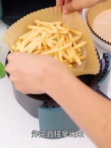 Air Fryer Disposable Paper Non-Stick Mat Round Baking Mats Kitchen Oil-proof Waterproof High Temperature Resistance