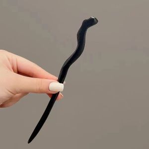 Silk Bamboo Headband Ancient Chinese Style Hair Accessory for Hanfu Water-Media New Medium-Length Hair Rope Skirt