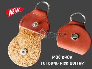 [Giá Bán 1 Cái] Móc khoá / Túi dựng Pick Guitar / Phụ kiện Guitar || VMA STORE