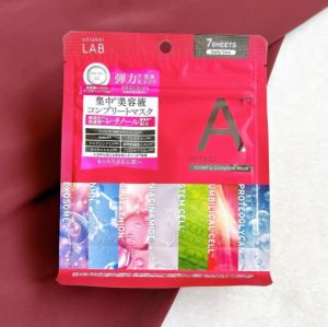 【Direct From Japan】 unlabel LAB R Complete Sheet Mask 7pcs with 150ml Essence