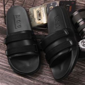 PASTO BLACK |ManNeedMe x ARF| Sandal Pria Casual Sandal Slop