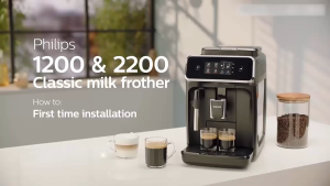 Máy pha cà phê Espresso tự động loại Panarello 800 pha Capuccino và Latte thương hiệu Hà Lan cao cấp Philips EP0820 - BH 2 NĂM