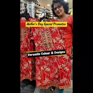 Madanikas Floral Punjabi Suit Set in Premium Vatican Silk with Foil print - Size Upto 6XL MH Series