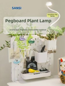 Sansi | Adjustable Timer Full Spectrum Grow Light for Desktop