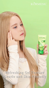 [BPOM] Kormesic Aloe Vera Gel 100g – Pembersih Wajah Eksfoliasi Sel Kulit Mati & Kusam