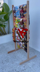 Rak Jajanan Rak Warung Rak Kertas Rak Hijab Rak Serbaguna termurah