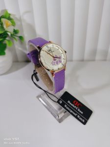 Jam tangan wanita DC korean style casual analog strap kulit sintetis