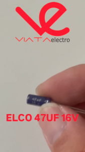 100 BUAH KAPASITOR ELCO 47UF 16V KAPASITOR CAPACITOR ELKO KAPASITOR 47 UF 16 V UPS