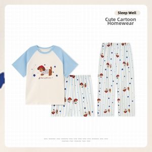 SHAPRA | Comfortable Childrens Cotton Pajama Set