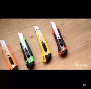 4 in 1 multifunctional utility knife stainless steel knife retractable self-locking design