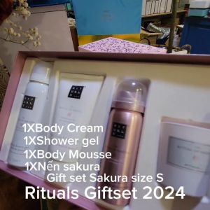 [bhsg] [gift set] The rituals of sakura bộ quà tặng tắm kem dưỡng và bodymist cho nữ size s