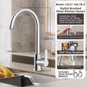 JOMOO | Pull-out Splash-proof Pressure Boosting Kitchen Faucet