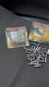 NIPPLE NEPEL JARI-JARI MOTOR JERUJI TDR UKURAN X9 1 SET ISI 36PCS/BIJI BAHAN CNC ANTI KARAT ZM55