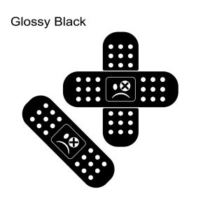 Car Sticker Funny Band Aid Car Window Decal Cross Band Aid Hurt Stickers Truck Motor Bicycle Tape Laptop Vehicle Decal Graphics