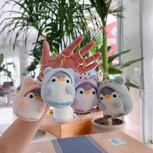 Gantungan Kunci Boneka Penguin Keychain Pinguin Plush Hadiah Bagcharm Penguin Mini Cute