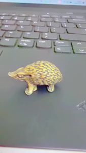 other | Hedgehog tea pet-Copper Plated Little Hedgehog Tea Pet Solid Copper Tea Ceremony Accessory Small Ornament for Tea Play