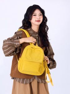 TANFAN | Corduroy Women Student Backpack Large Capacity Light Portable