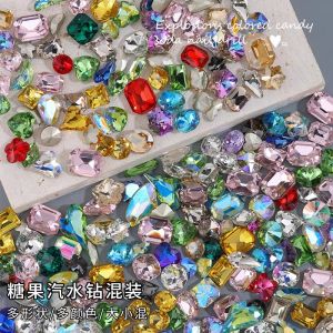 Nail Art Decorations Diamond Nail Art Decorative Accessories Irregular Shape Colorful Diamonds New 2025 Fashion Beauty Tools