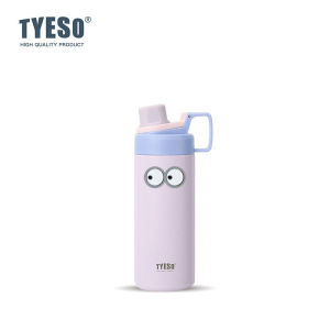 TYESO | Tyeso 600ML Water Bottle With Eye Sticker Insulated Leak-Proof Fitness Flask Vacuum Flasks for Sport for Outdoor Workouts Travel