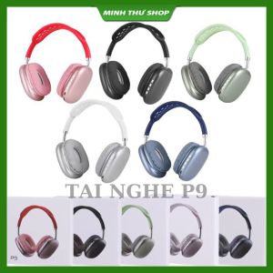 Tai Nghe Bluetooth Chụp Tai P9 MAX Tai Nghe Chụp Tai Bluetooth Gaming Có Micro đàm ThoạI Giảm Tiếng ồn Thông Minh