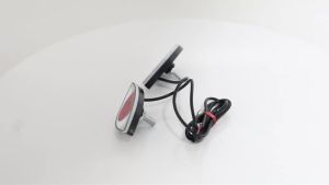 KEVANLY | 2 Chiếc Đèn Hậu LED Mắt Quỷ Xe Máy Đèn Báo Hiệu Nhấp Nháy Đỏ Xanh Đèn Trang Trí Anime Cổ Điển Đèn Biển Số