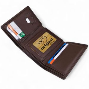 Dompet Kulit Pria 100% Lipat 3 Kulit / Dompet Lipat Kulit Sapi Terbaru