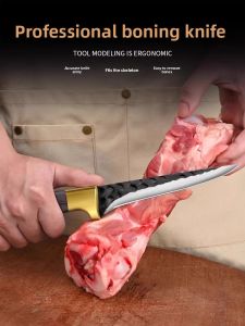 BAKULI | Sharp Bone Removal Knife for Slaughtering Pigs Cattle and Sheep