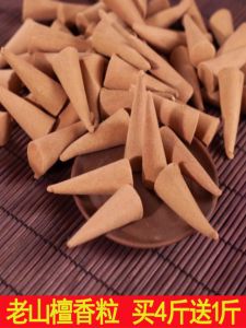 Large Grain Sandalwood Incense Cones Tower Fragrance Home Indoor Deodorant Buddha Offering Air Purifying Spiritual Calmness