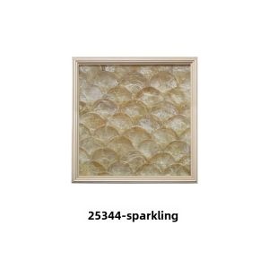 YASISHA | Handmade 3D Shell Decor Art for Modern Luxury Living Room
