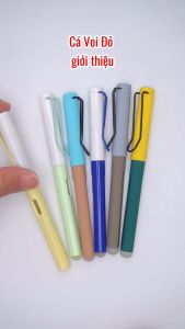 Bút máy Học Sinh Xóa được viết chữ đẹp Bút mực Ngòi trơn - Siêu bền - Vỏ Màu Trơn