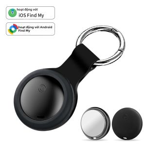 Thiết Bị Định Vị GPS Mini Thông Minh Chống Nước Dành Cho Chìa Khóa Ví Hành Lý Thú Cưng - Tương Thích Với IOS Và Android Tìm Kiếm Qua Ứng Dụng Find My Chống Mất Đồ Vật.