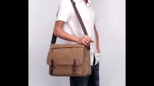 Men's Messenger Canvas Shoulder Sling Bag: A Stylish & Functional Choice