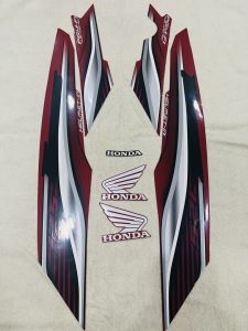 Bộ tem decal dán xe máy Honda Future 125 fi đời 2016 2017 màu đỏ zin thái siêu đẹp