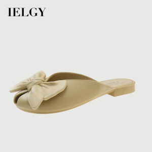 IELGY New Fashion Flat Bow Toe Toe Semi-slippers for Womens Summer Toe Sandals