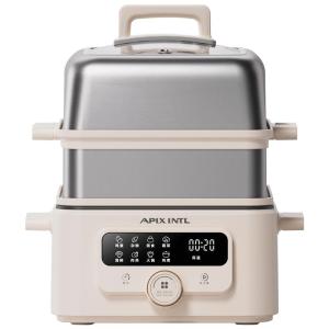 APIXINTL | Nồi Hấp Điện Đa Năng Dung Lượng Lớn Hai Tầng