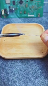 Soldering Iron Premium Kit 60W Soldering Gun with Ceramic Heater Adjustable Temperature 200 to 450°C Includes Soldering Iron Tip Solder Wire Paste