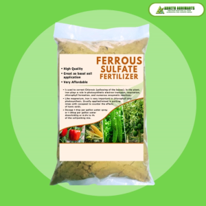 FERROUS SULFATE FERTILIZER  Iron for lettuce hydroponics potted plants and vegetables to prevent yellowing of leaves