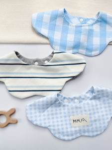 100% Cotton Double Sided Breathable Baby Bib