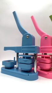 PSD - Starter Pack Square Button Press Machine 50mm with Fridge Magnet 100set (2inch)