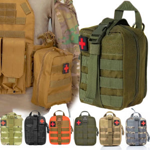 Tactical First Aid Kits Medical Bag Emergency Outdoor Army Hunting Camping Survival Tool Military Pouch Camo Waist Bag