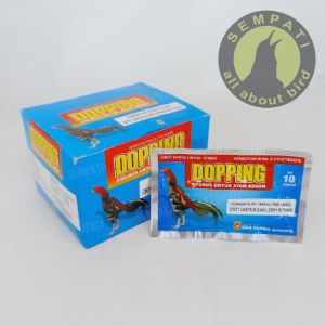 SEMPATI Dopping Ayam Jago Bangkok Aduan 10 Kapsul Jamu Dopping Eka Farma Obat Suplemen Ayam Bangkok Jago Tarung Obat Dopping Ayam Aduan