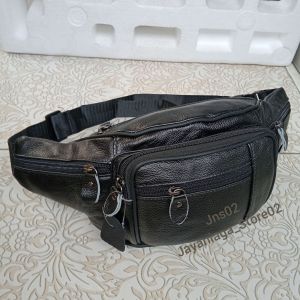 Tas Pinggang Pria Kulit Waistbag selempang dada Kulit Sapi