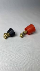 bkk KOSSO หัวฉีดพ่นยา หัวฉีดละอองทองเหลือง ปรับได้ แรงดันสูง เครื่องพ่นยา หัวฉีด อุปกรณ์ช่าง 542 543 FSA