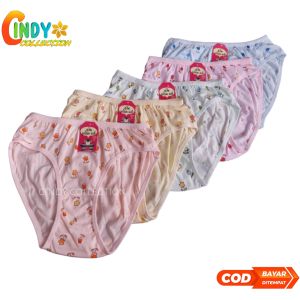 MURAH!!! 6 PCS CELANA DALAM ANAK PEREMPUAN GOLDEN NICK | CD ANAK CEWEK LUSINAN