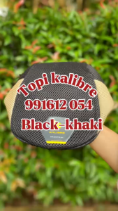Topi Pria Kalibre FlatCap 991612054 Black-Khaky kalibre 991612